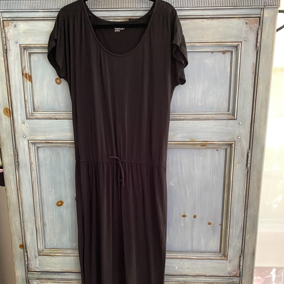Gap Body black midi dress size M - Picture 2 of 9